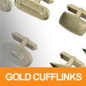 Gold Cufflinks