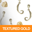 Textured Gold Designs